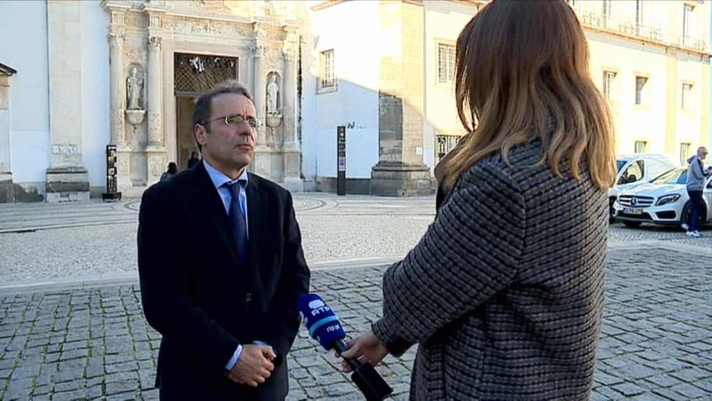 Novo Reitor da Universidade de Coimbra