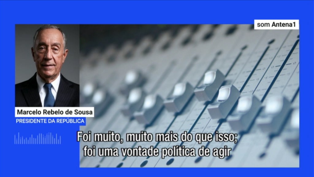 Três anos de mandato de Marcelo Rebelo de Sousa