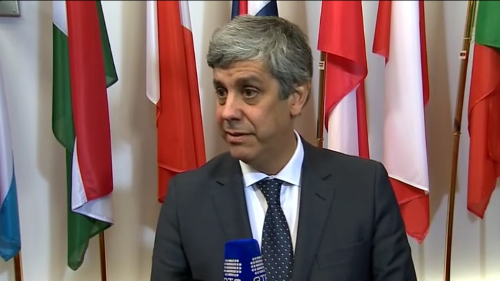 Mário Centeno no Eurogrupo