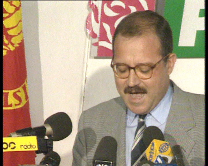 Conferência de imprensa de Alberto Costa