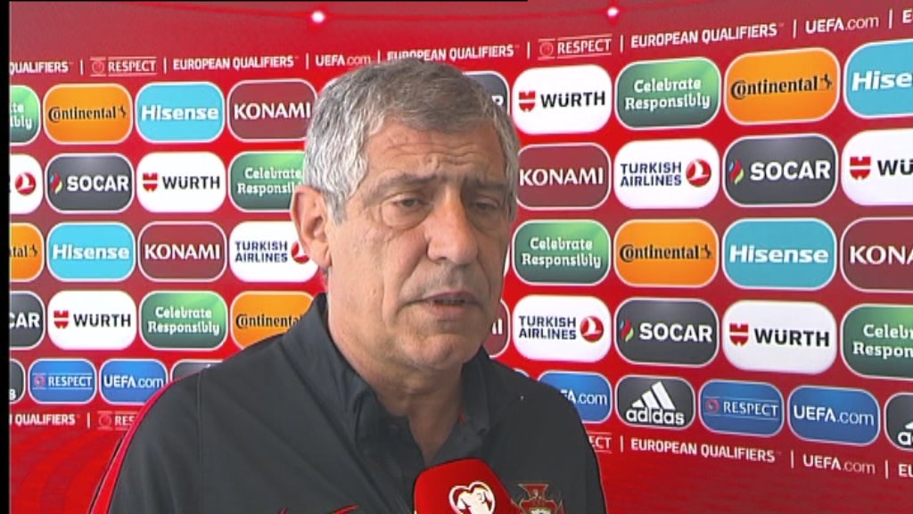 Futebol: Declarações de Fernando Santos