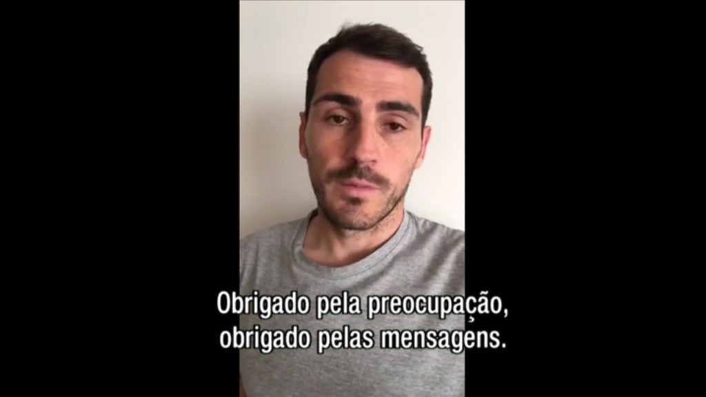 Futebol: Iker Casillas tem alta hospitalar
