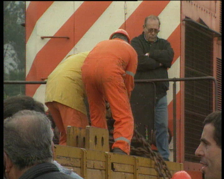 Descarrilamento de comboio na linha do Norte