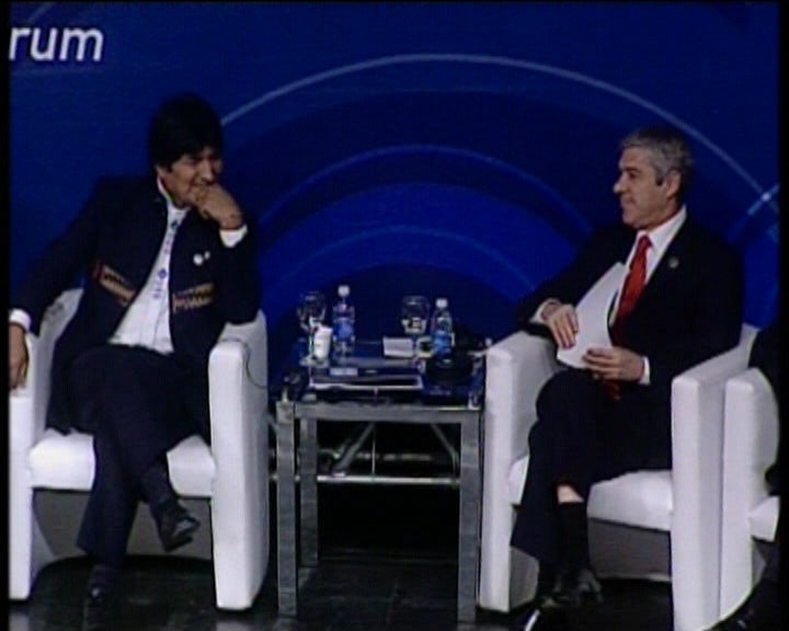 José Sócrates no Brasil