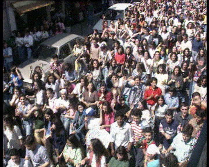 Manifestação de estudantes