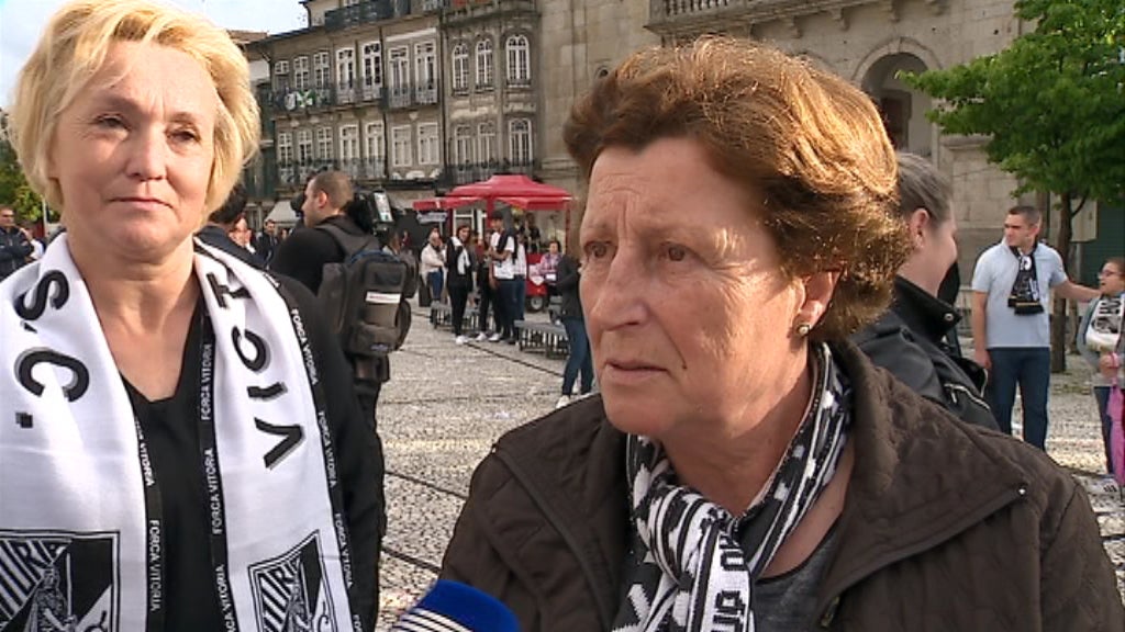 Desilusão dos adeptos do Guimarães