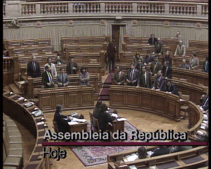Voto de protesto  na Assembleia da República