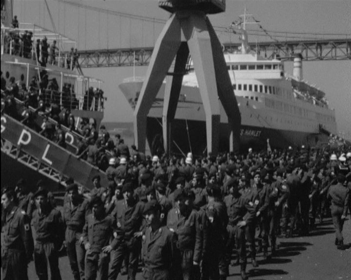 Partida de tropas para o Ultramar