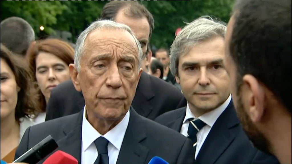 Marcelo Rebelo de Sousa em Bruxelas