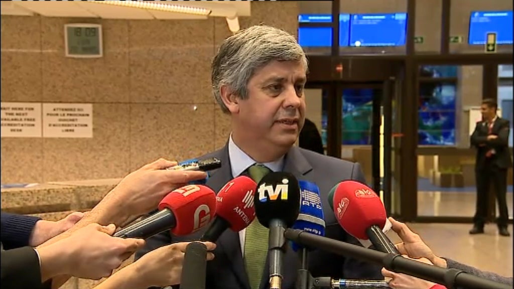 Mário Centeno critica a avaliação de Portugal pelo Eurogrupo