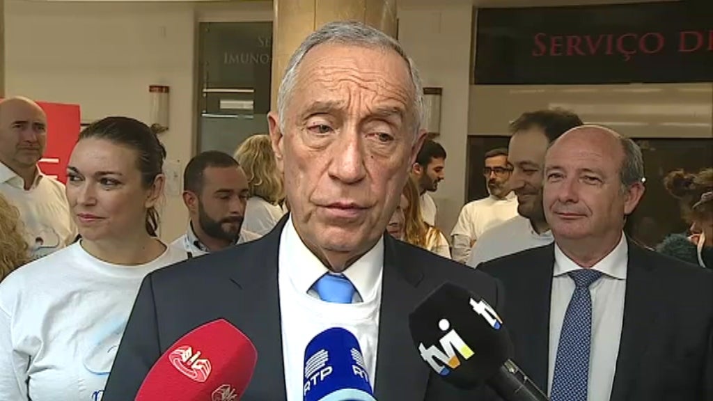 Declarações de Marcelo Rebelo de Sousa