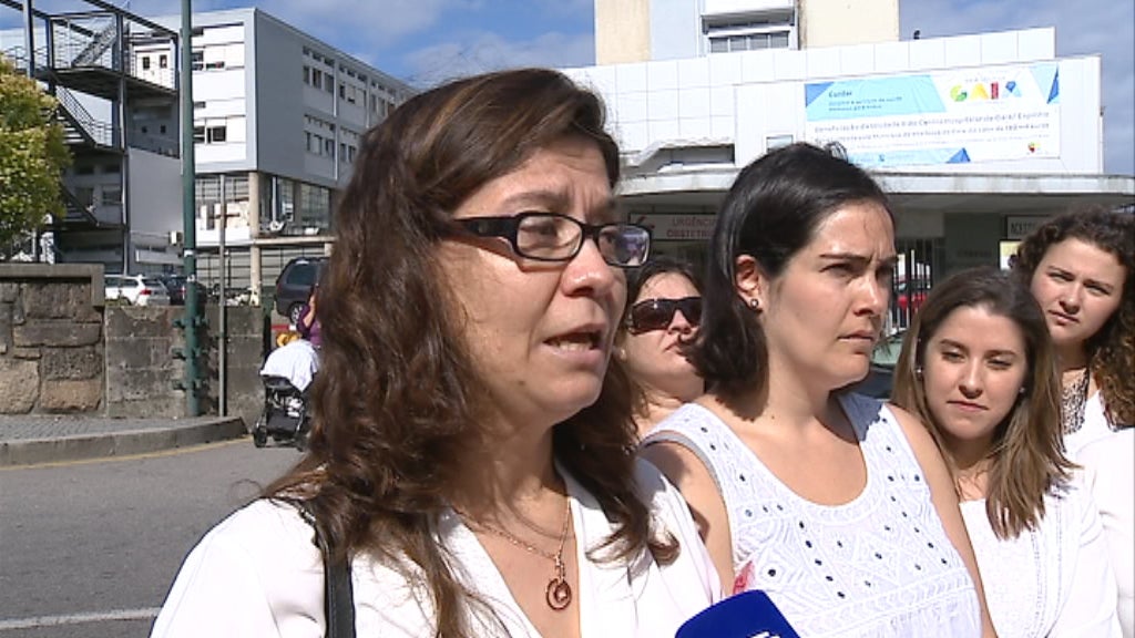 Protesto dos Enfermeiros Especialistas