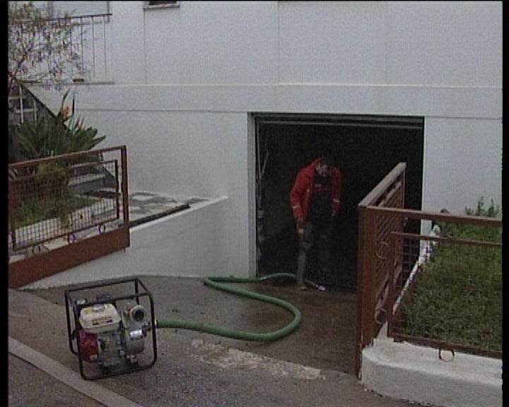 Mau tempo no Algarve