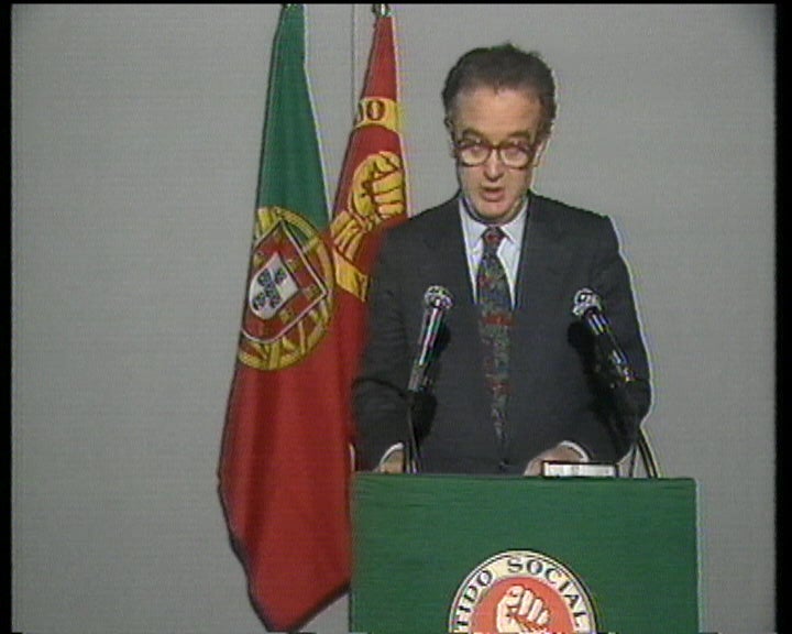 Conferência de imprensa de Jorge Sampaio