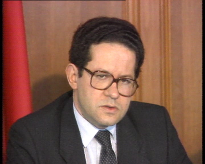 Conferência de imprensa de Vítor Constâncio