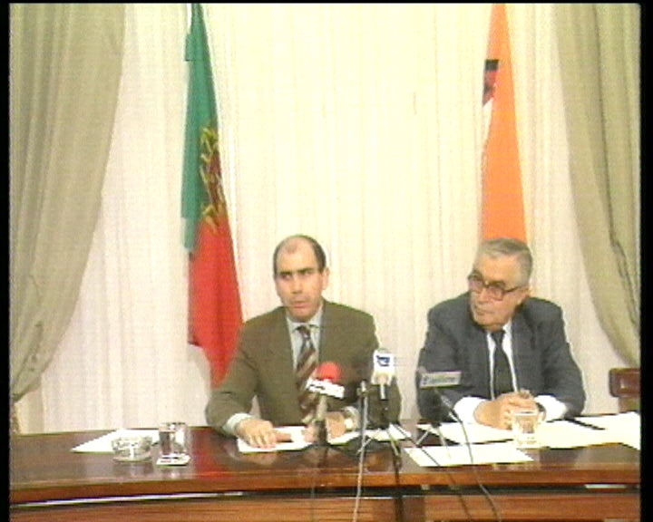 Conferência de imprensa de Duarte Lima