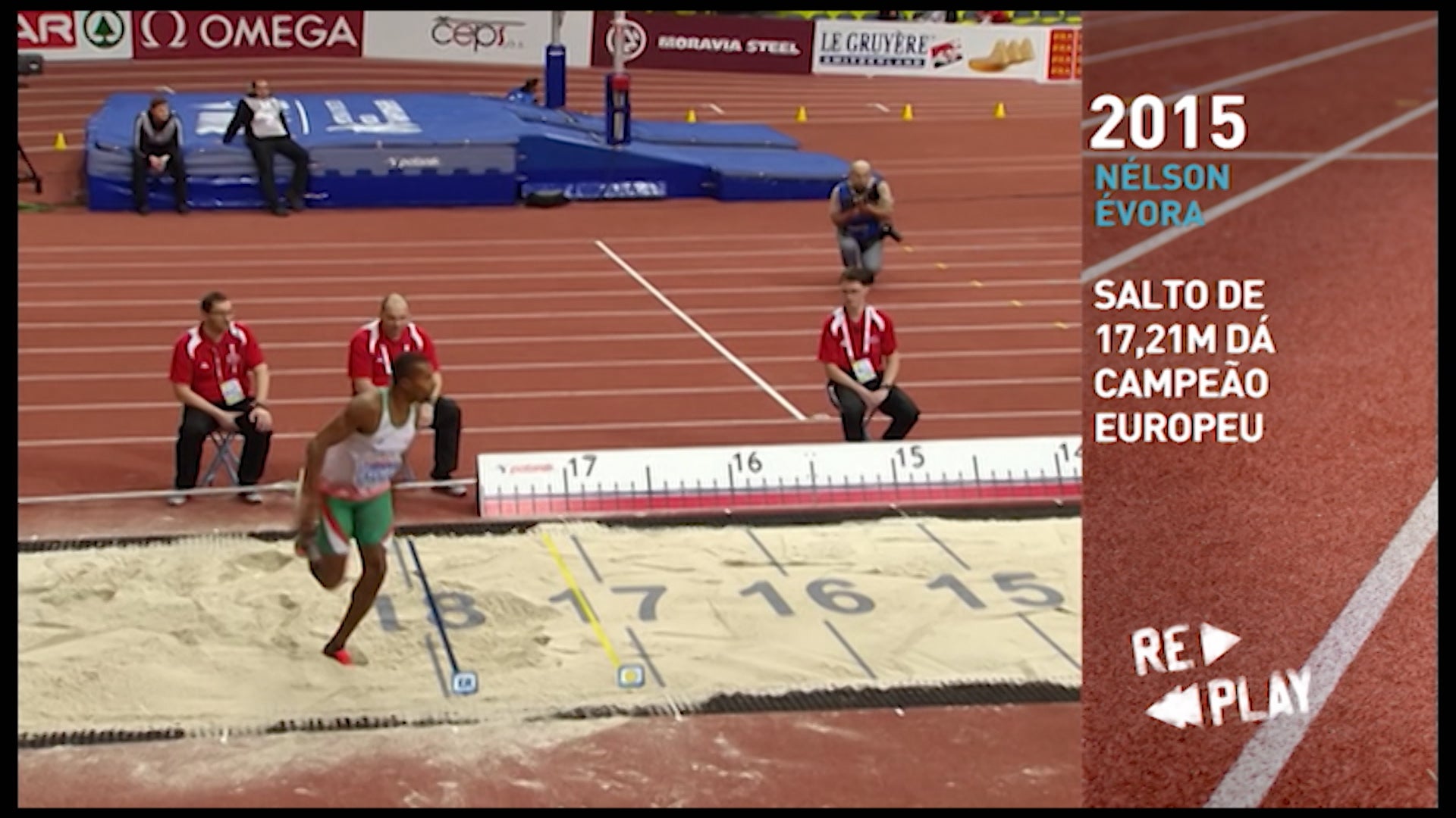 2015 Nelson Évora: Salto de 17,21 M dá Campeão Europeu