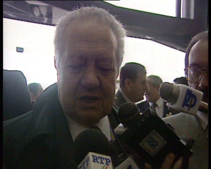 Visita de Mário Soares ao Brasil