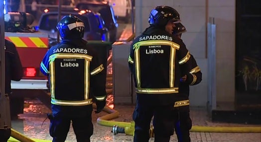 Incêndio num hotel em Lisboa
