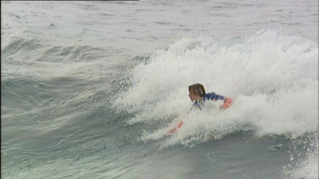 BodySurf-Ride na praia da Santana