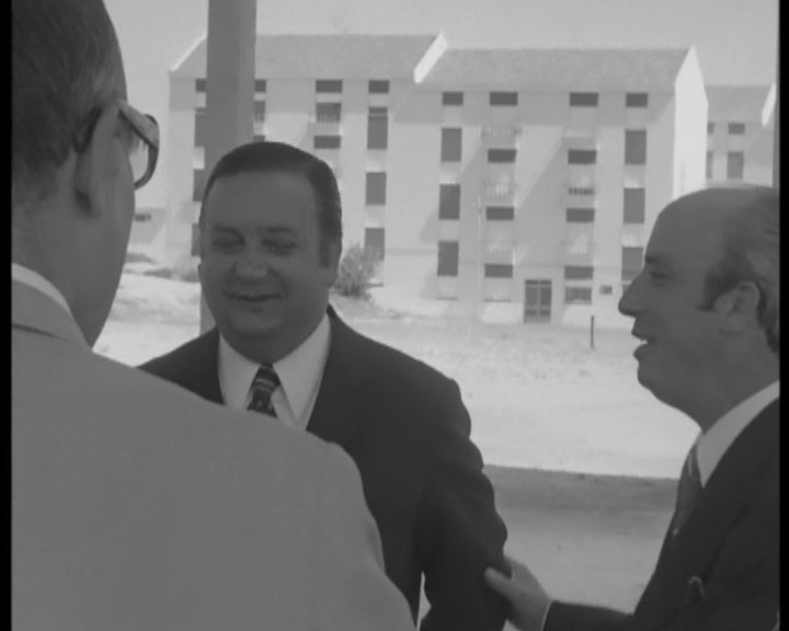 Visita de Orlando Valadão Chagas e Armando Rocha à Moita