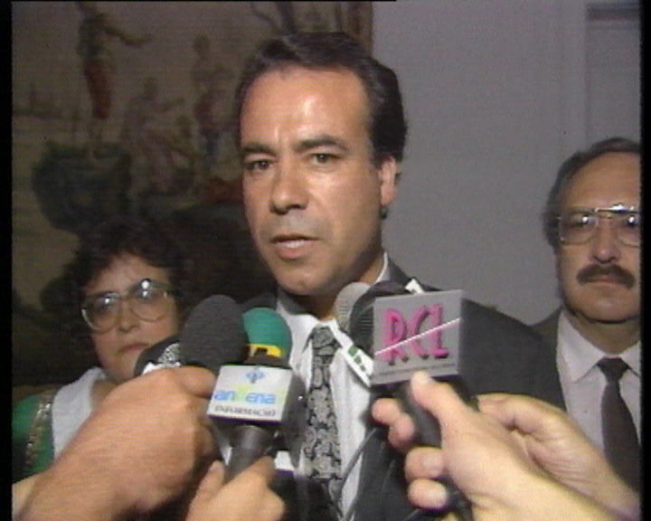 Encontro da CGTP com Cavaco Silva e Silva Peneda