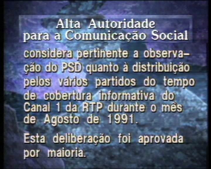 Alta Autoridade para a Comunicação Social