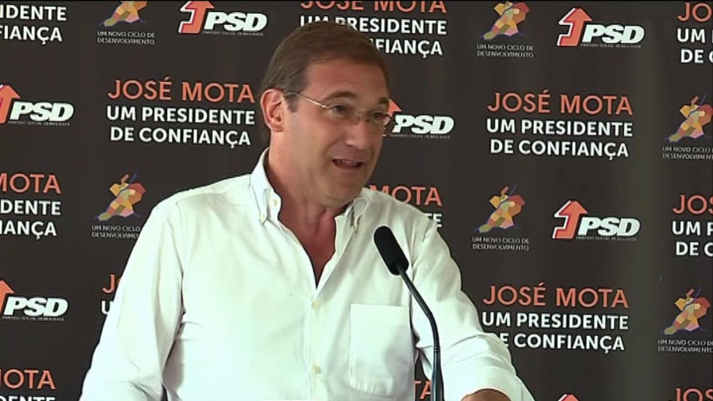 Autárquicas 2017: Pedro Passos Coelho em Valongo