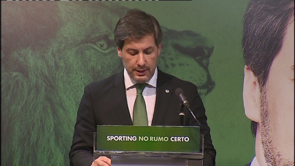 Conferência de imprensa de Bruno de Carvalho