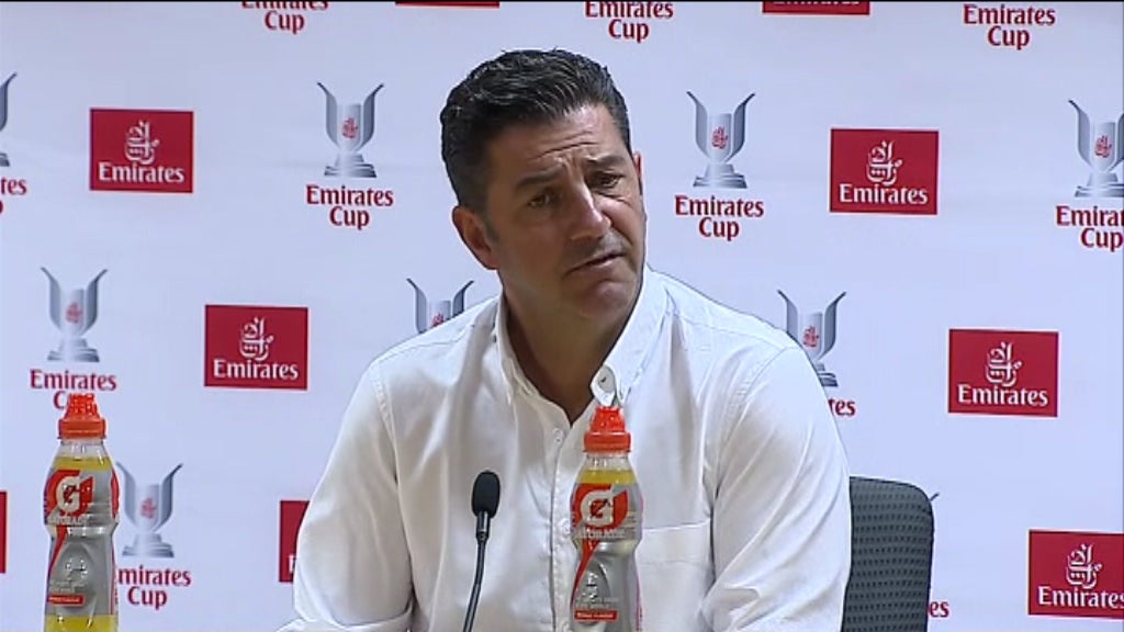 Futebol: Conferência de imprensa de Rui Vitória