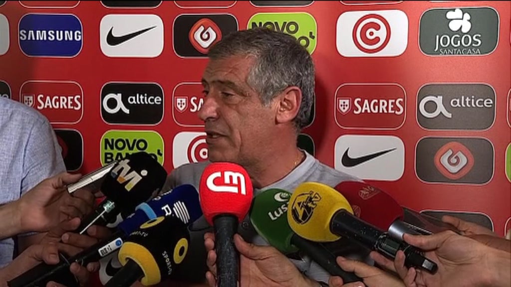 Mundial 2018: Declarações de Fernando Santos