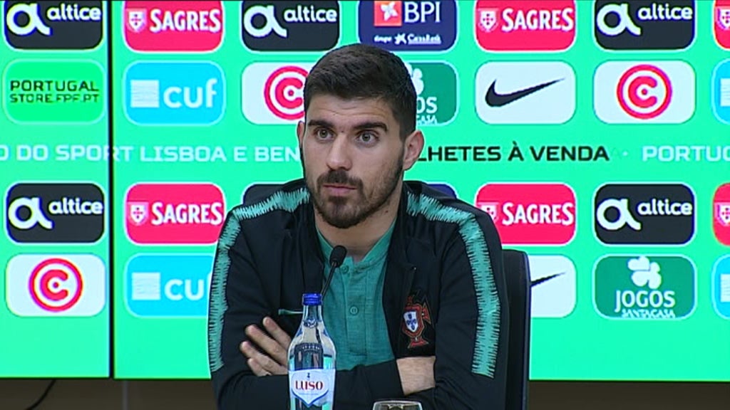 Futebol: treino da Seleção Nacional