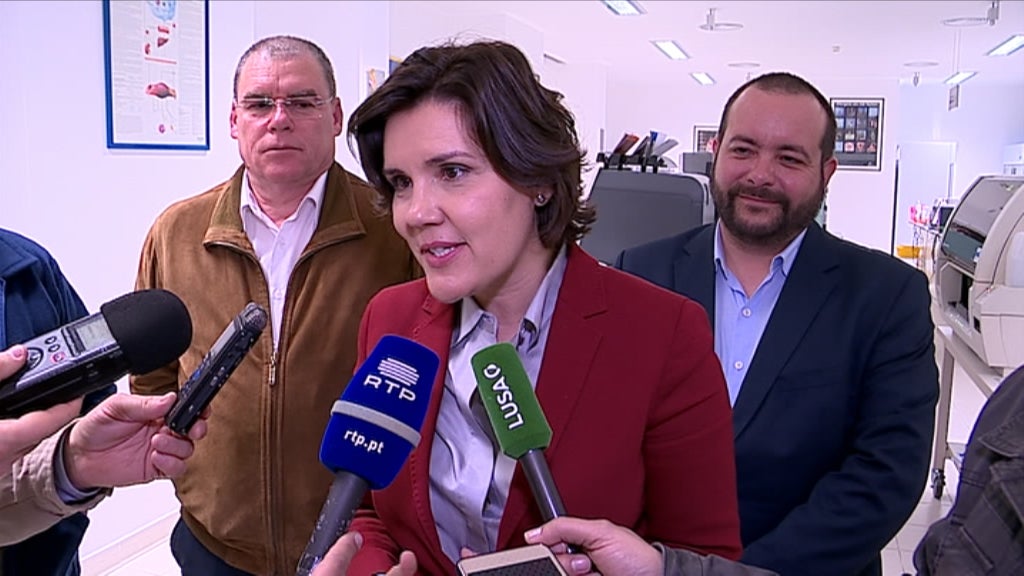 Declarações de Assunção Cristas na Guarda