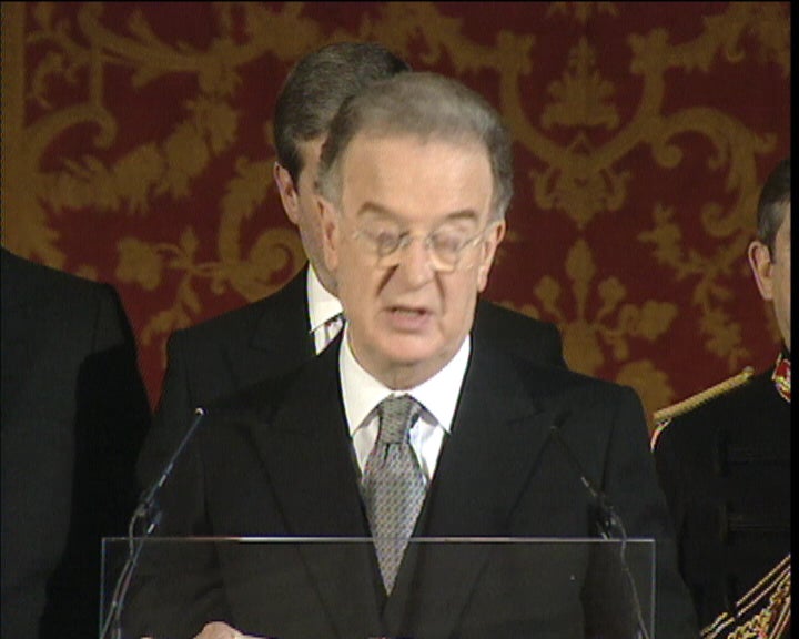 Jorge Sampaio recebe cumprimentos