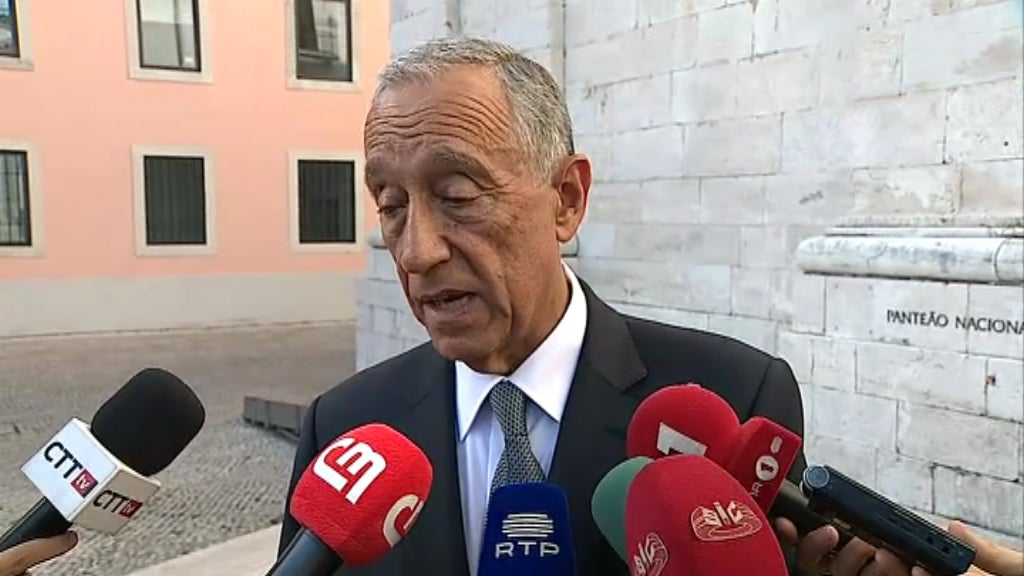 Declarações de Marcelo Rebelo de Sousa
