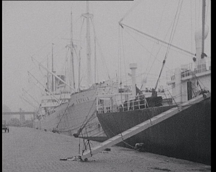 Ministro das Corporações visita o Porto de Leixões