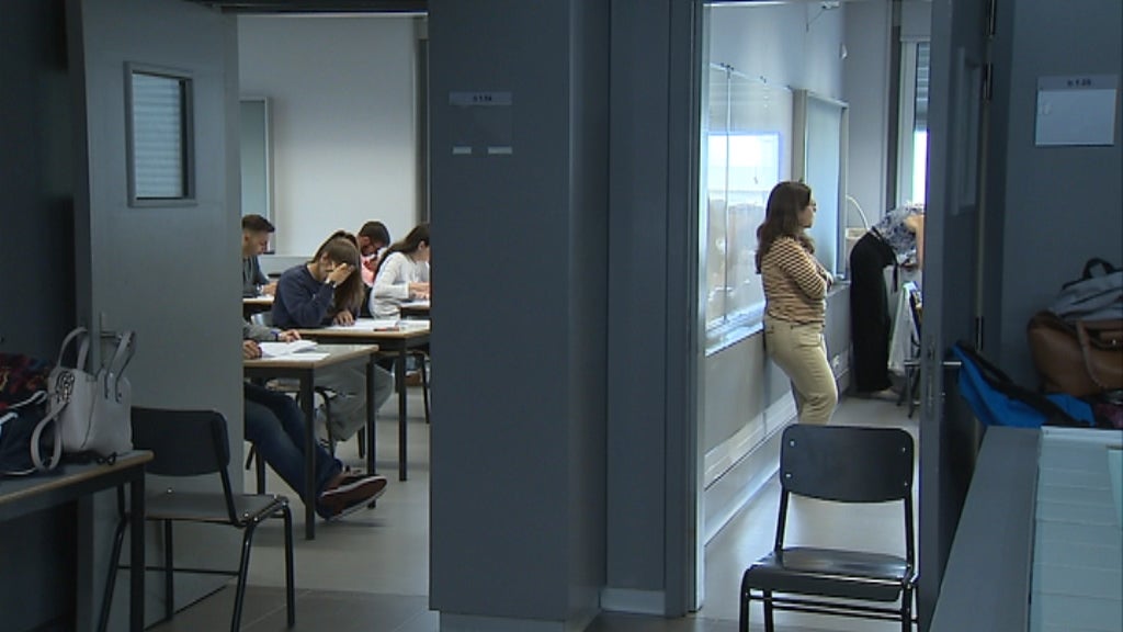 Professores em protesto