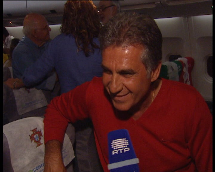 Viagem da Selecção Nacional de Futebol para a África do Sul