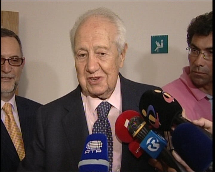 Mário Soares fala sobre Manuel Alegre