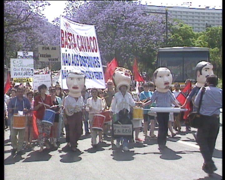 Protesto de funcionários públicos