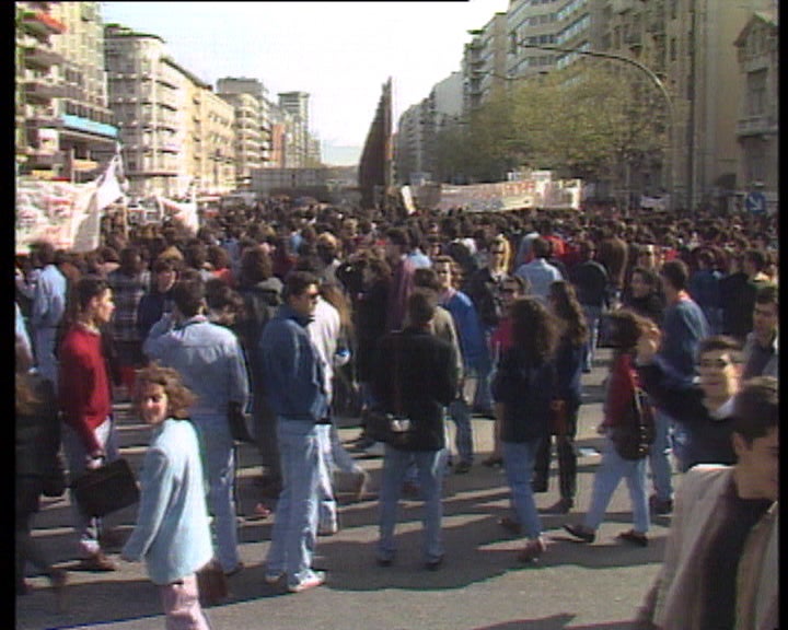 Manifestação de estudantes
