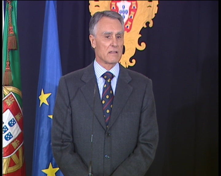 Comunicado ao país de Cavaco Silva