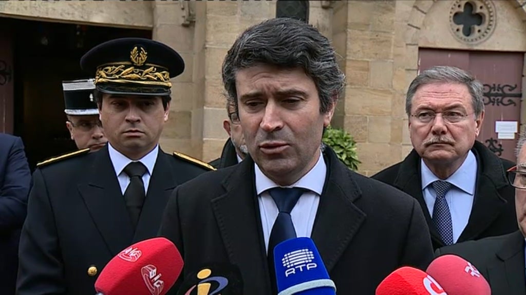 Cerimónia religiosa em França