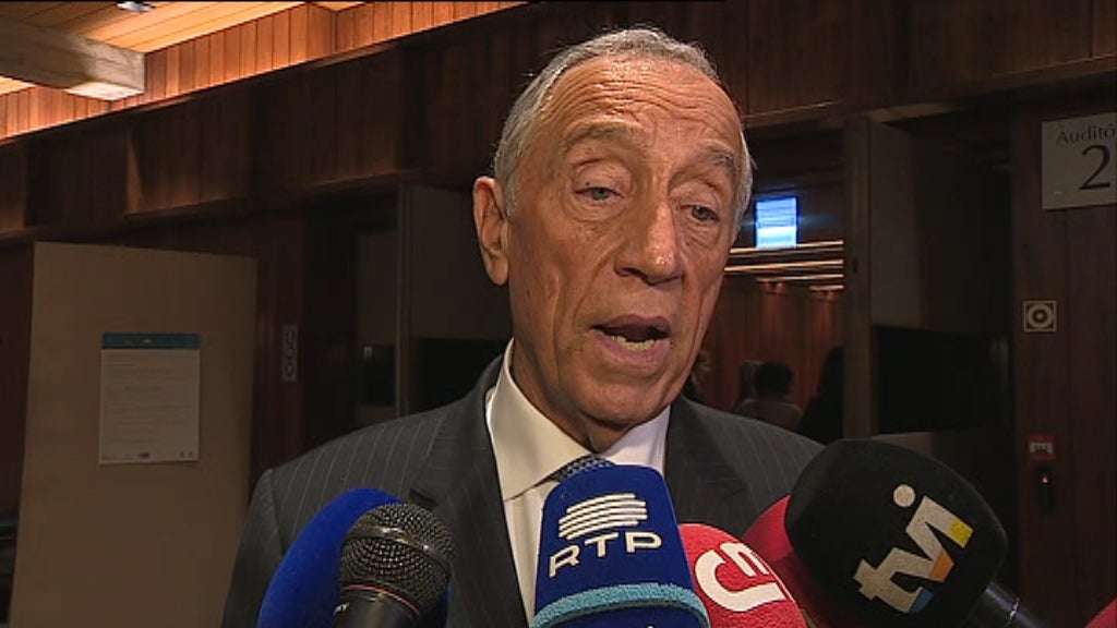 Declarações de Marcelo Rebelo de Sousa