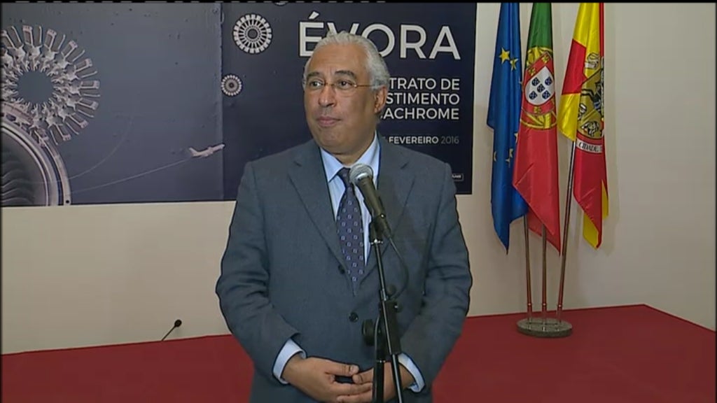 António Costa em Évora