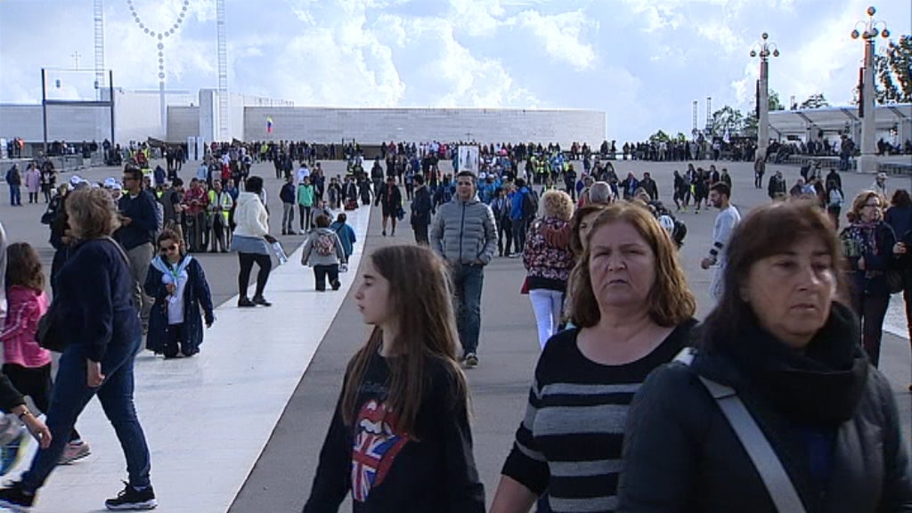 Peregrinos em Fátima