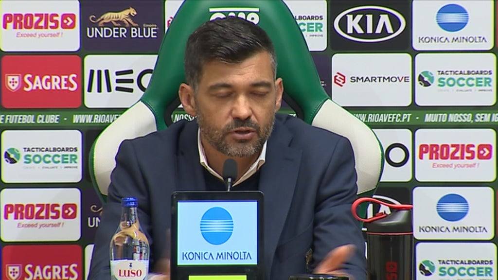 Declarações de Sérgio Conceição