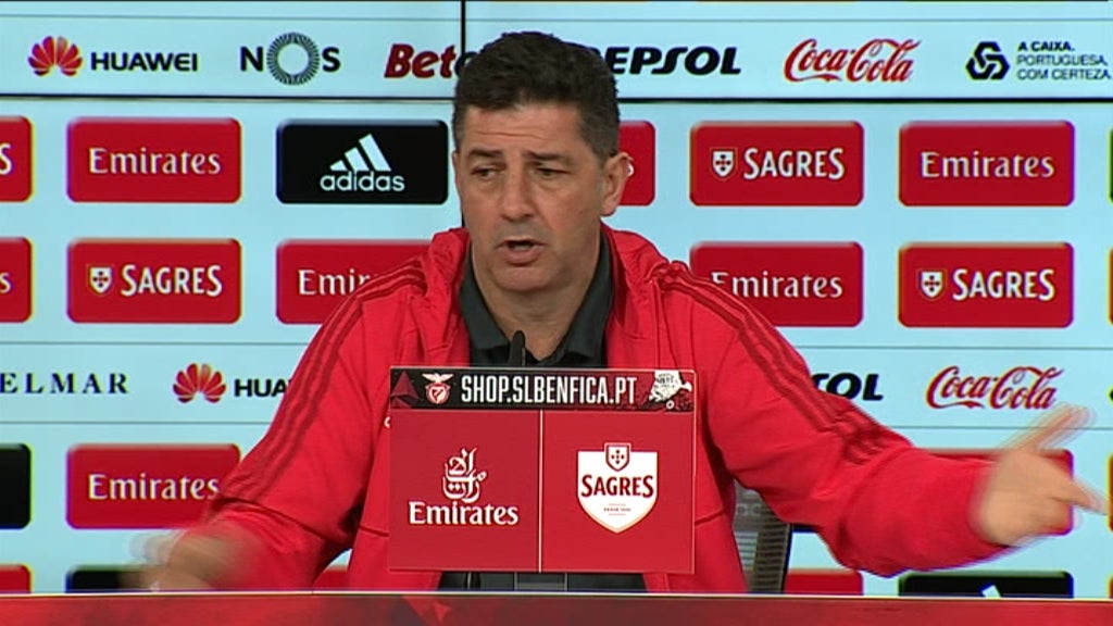 Declarações de Rui Vitória