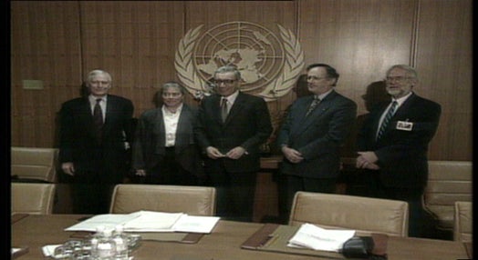 Grupo Parlamentar recebido por Boutros-Ghali