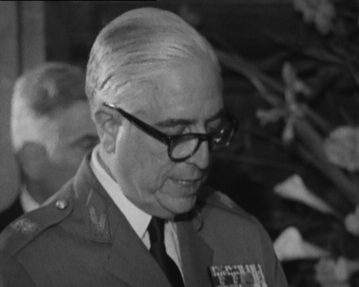 Marcelo Caetano recebe Oficiais-Generais das Forças Armadas